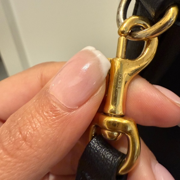 YSL black calfskin tote bag - Picture 6 of 9